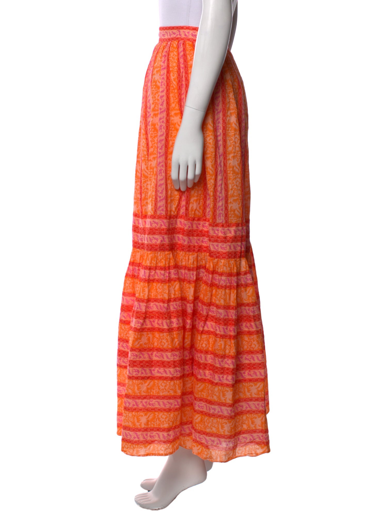 Tory Burch Printed Long Skirt
