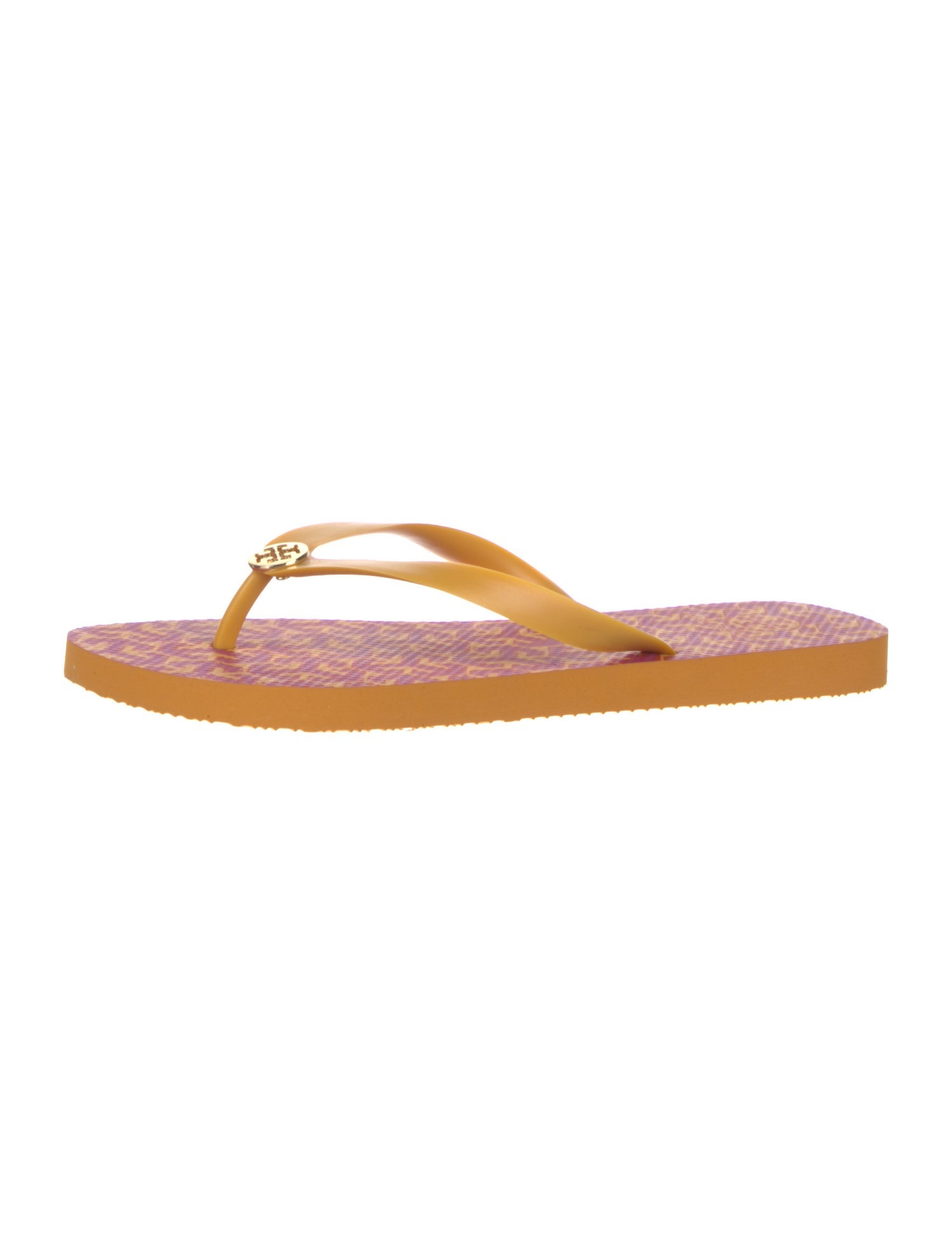 Tory Burch Rubber Printed Flip Flops