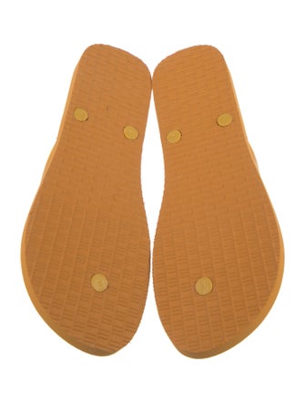 Tory Burch Rubber Printed Flip Flops