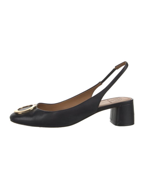 Tory Burch Leather Slingback Pumps