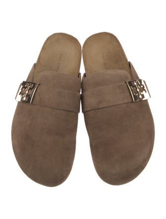 Tory Burch Suede Slides