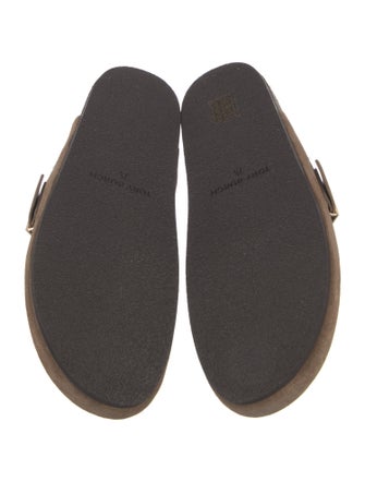 Tory Burch Suede Slides