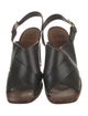 Tory Burch Leather Slingback Sandals