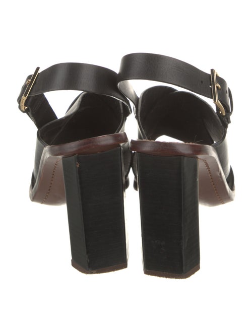 Tory Burch Leather Slingback Sandals