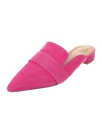 Tory Burch Suede Mules