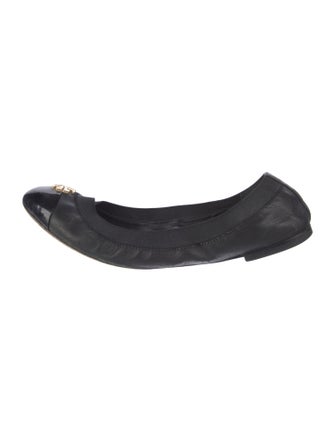 Tory Burch Leather Ballet Flats