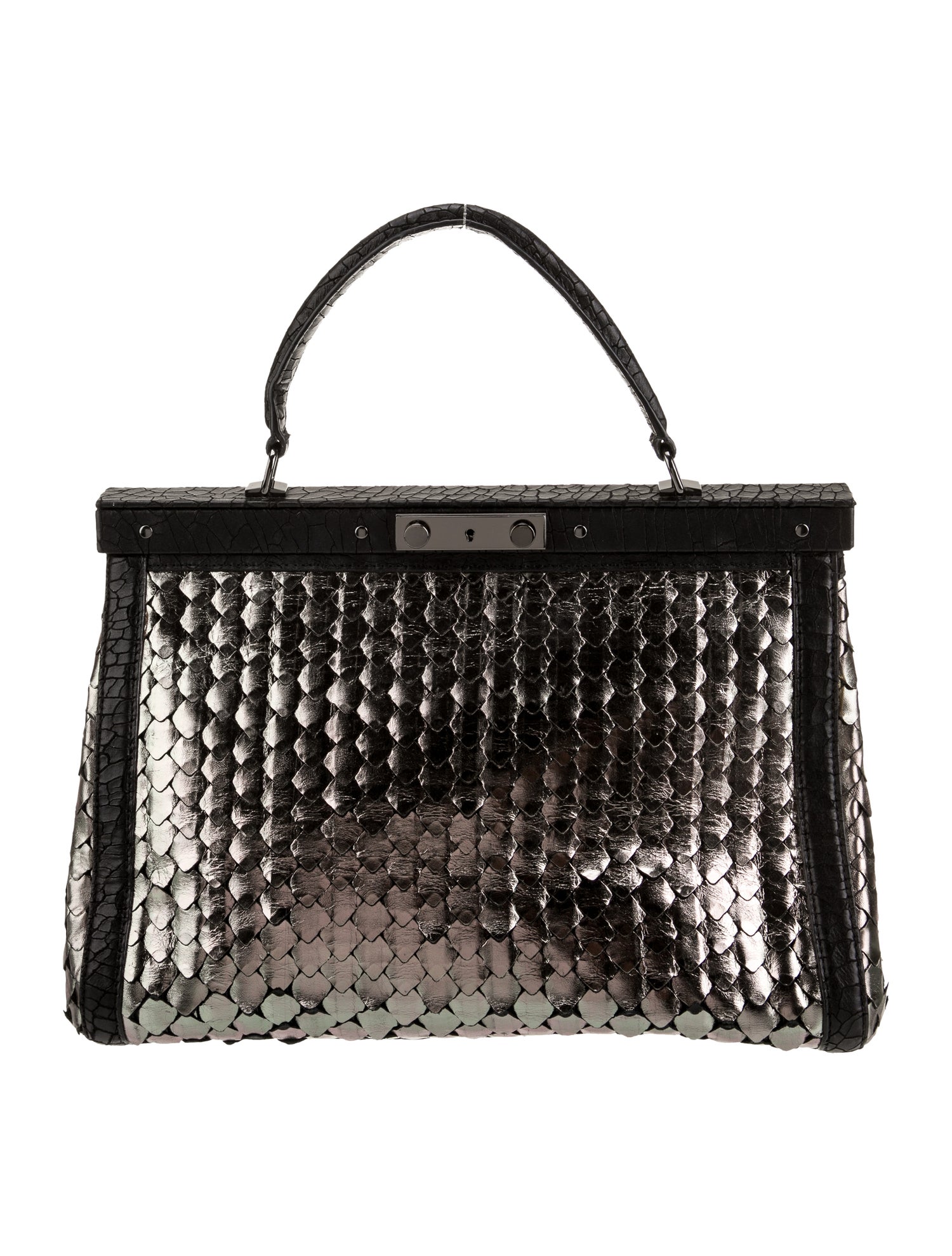 Tory Burch Leather Top Handle Bag