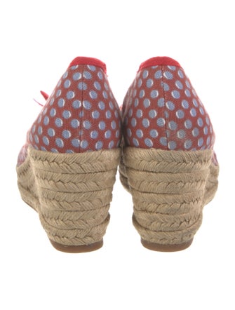 Tory Burch Canvas Printed Pumps