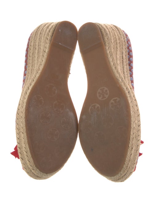 Tory Burch Canvas Printed Pumps