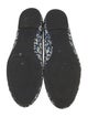 Tory Burch Leather Floral Print Flats