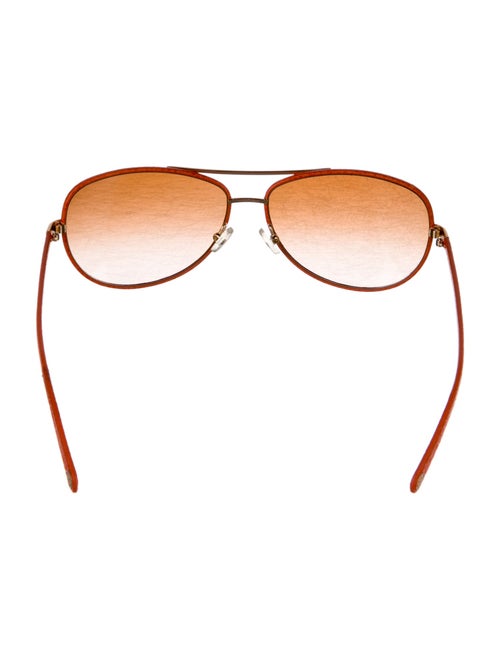 Tory Burch Aviator Gradient Sunglasses