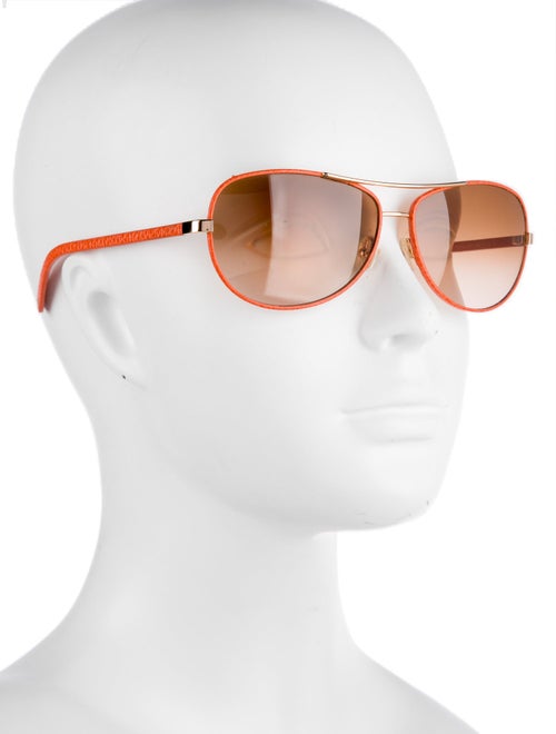 Tory Burch Aviator Gradient Sunglasses