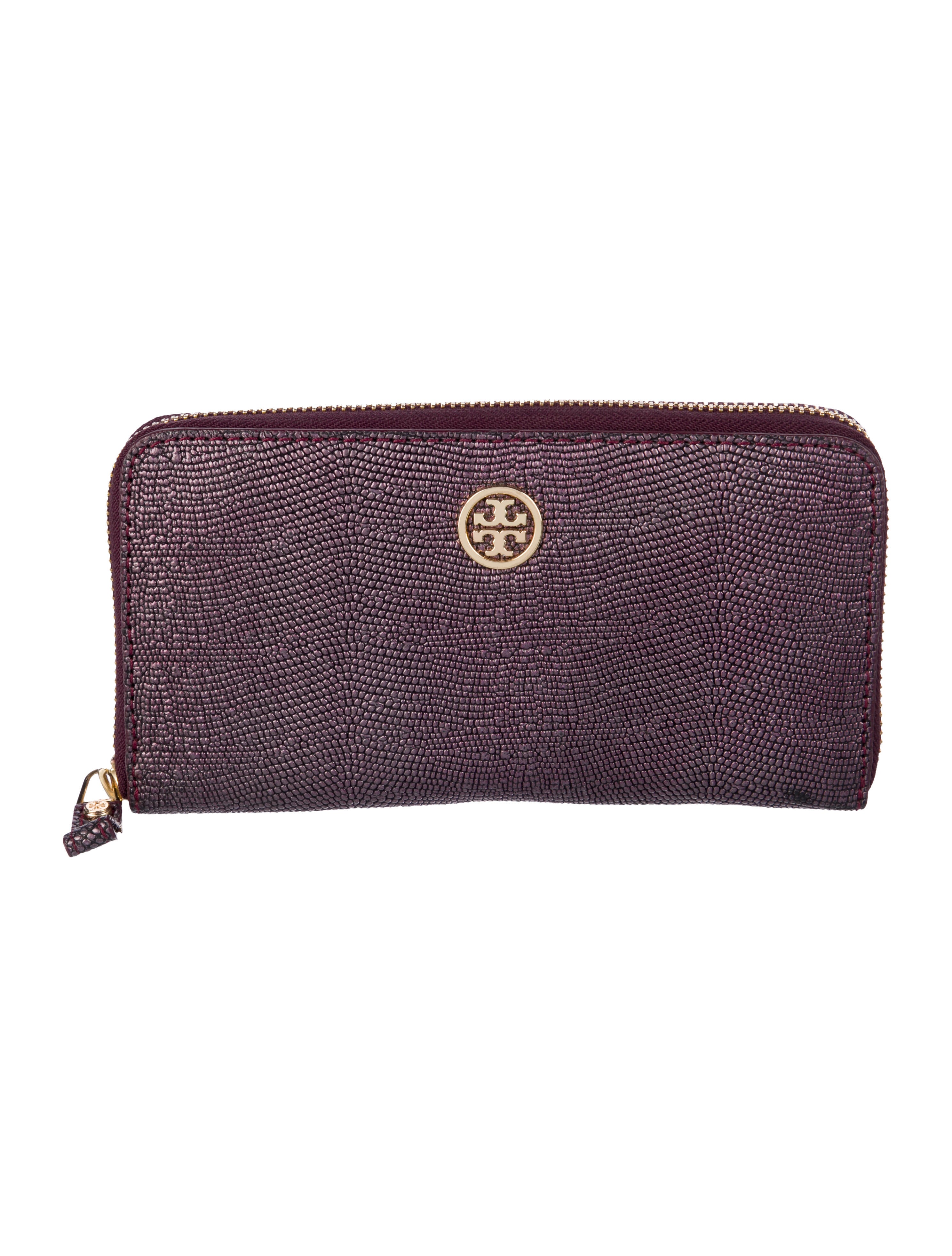 Tory Burch Leather Continental Wallet