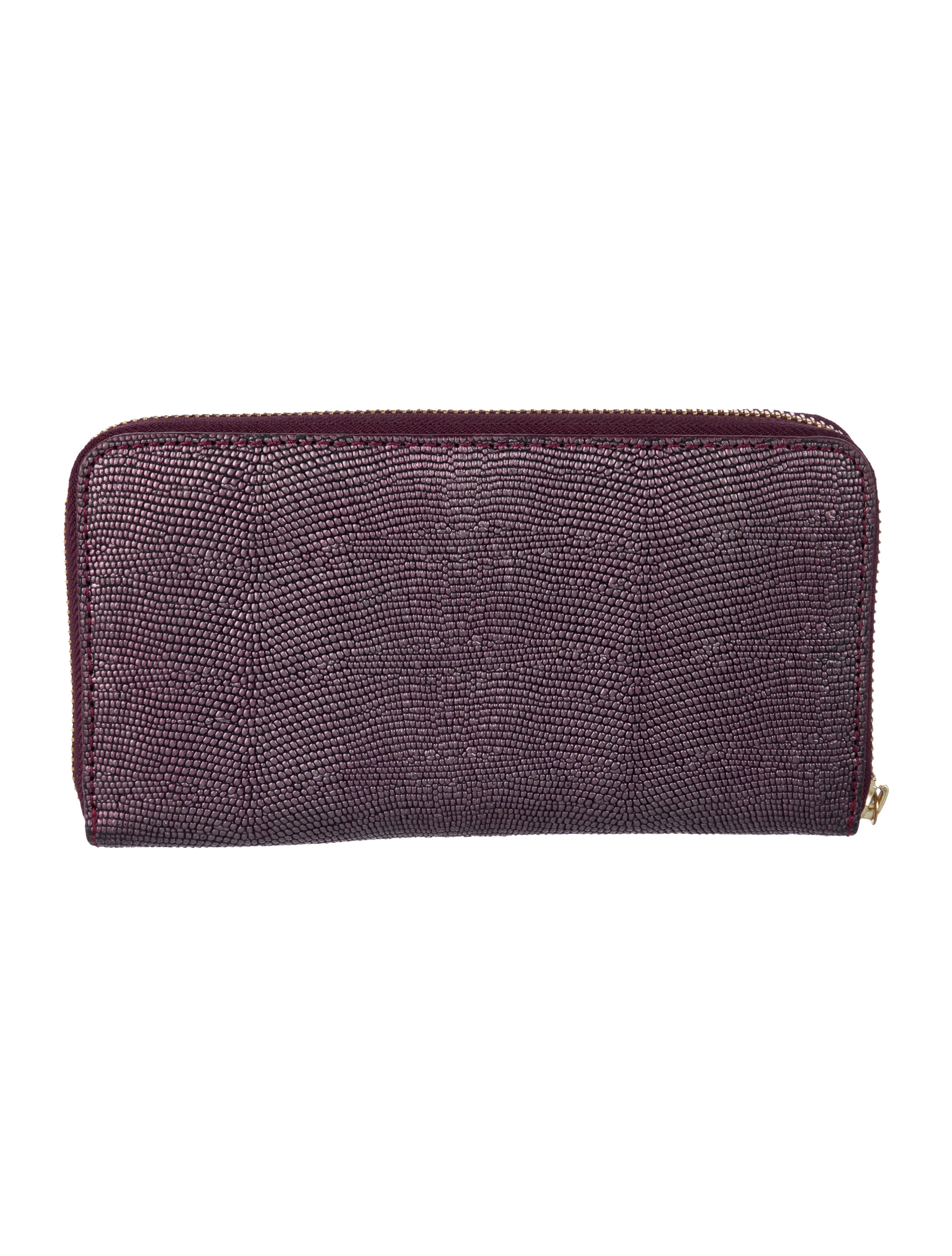 Tory Burch Leather Continental Wallet