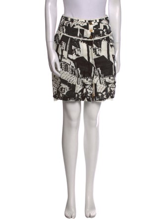 Tory Burch Linen Knee-Length Skirt