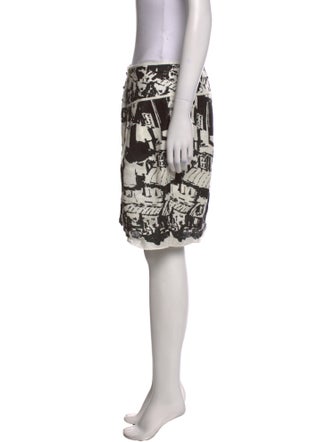 Tory Burch Linen Knee-Length Skirt