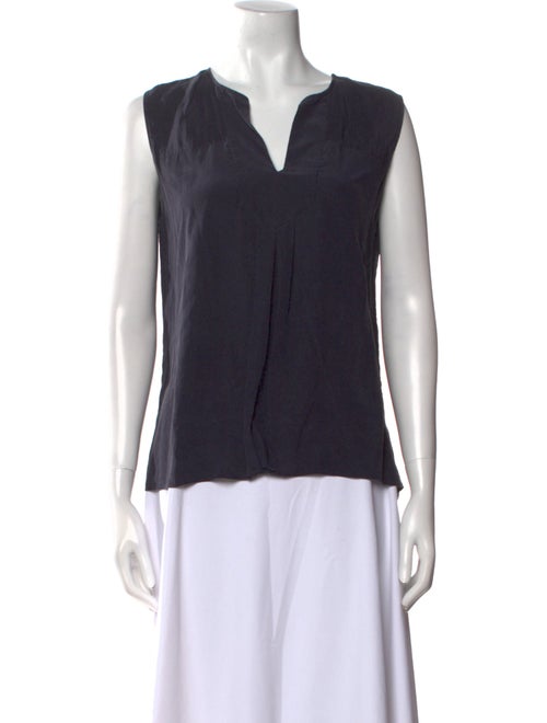 Tory Burch Silk V-Neck Blouse