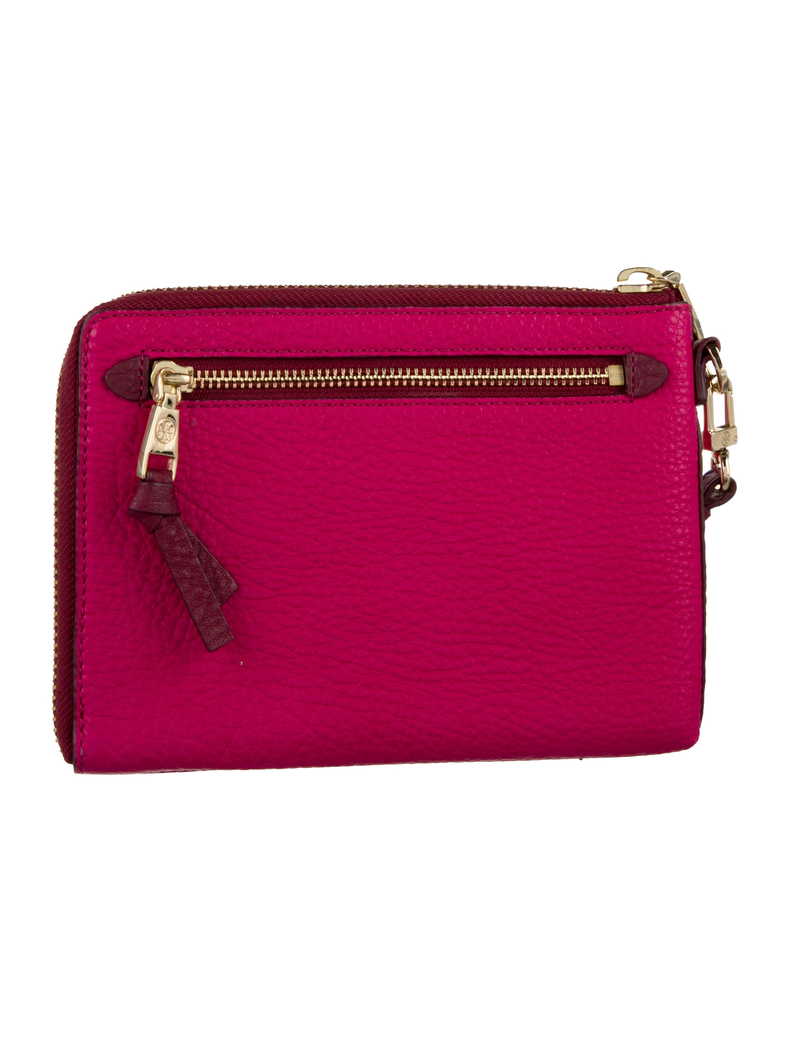 Tory Burch Leather Wristlet