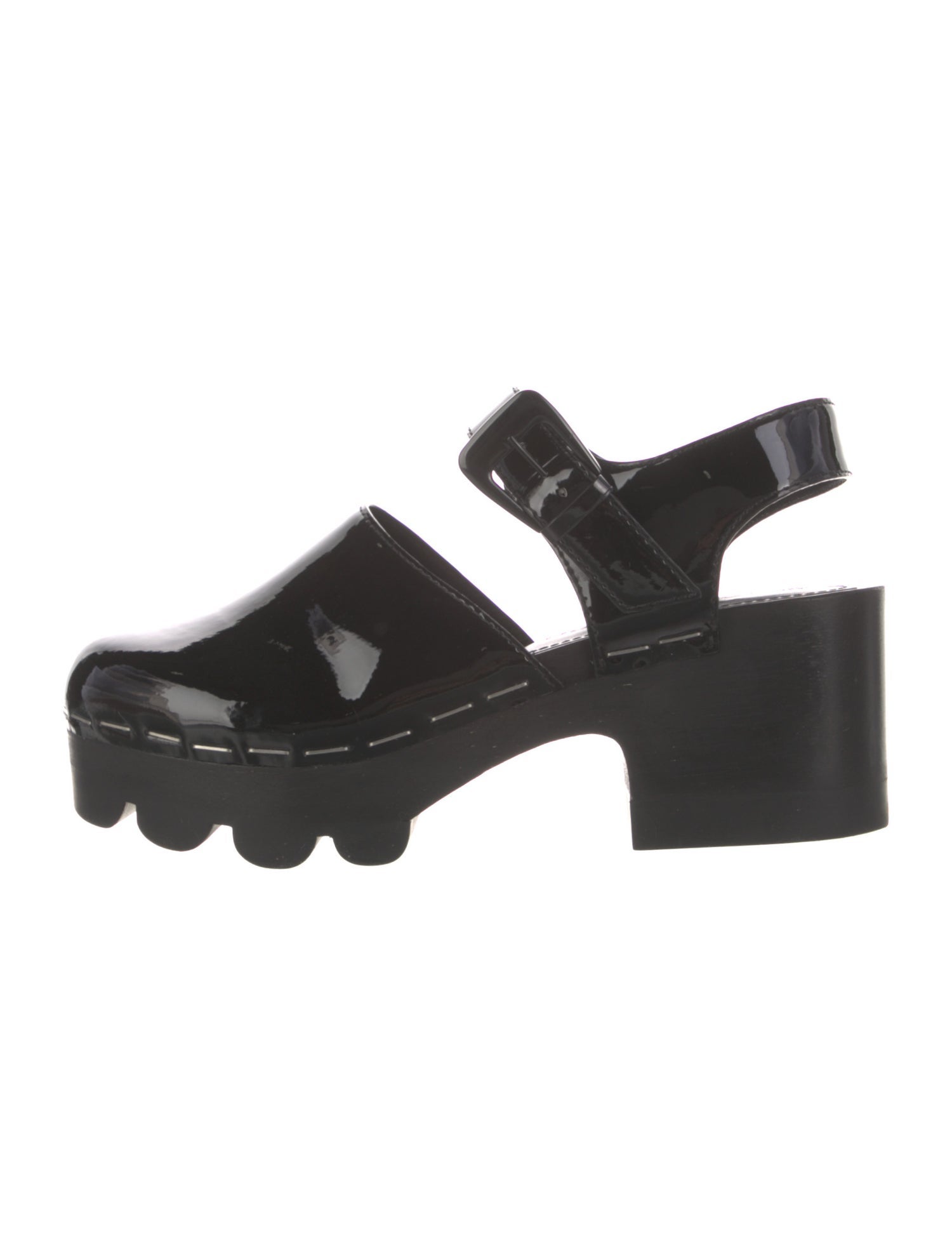 Tory Burch Patent Leather Slingback Flats