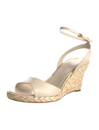 Tory Burch Leather Espadrilles