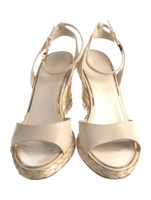 Tory Burch Leather Espadrilles