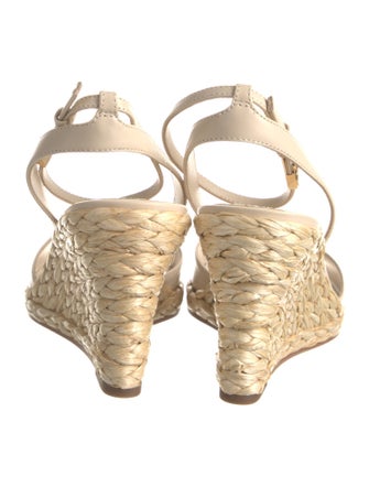 Tory Burch Leather Espadrilles