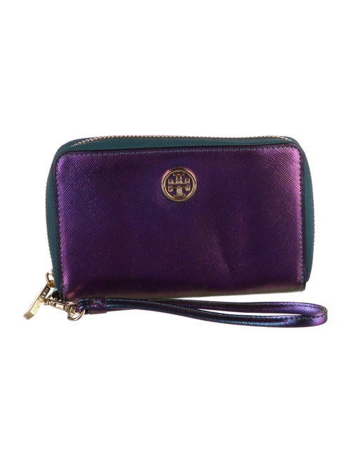 Tory Burch Leather Wristlet