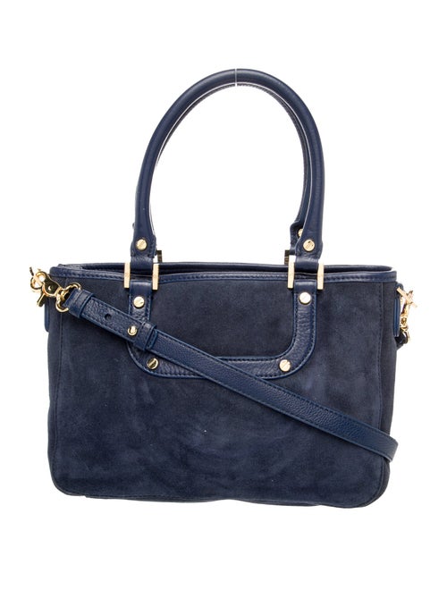 Tory Burch Suede Top Handle Bag