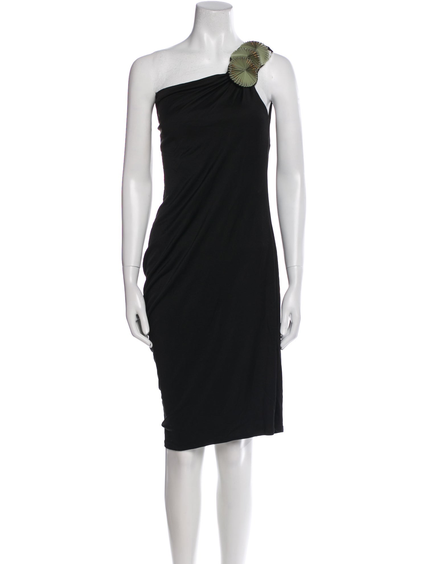 Tory Burch One-Shoulder Knee-Length Dress