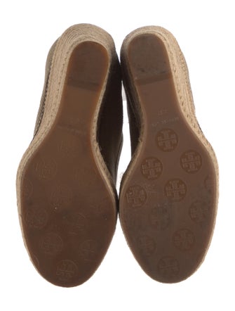 Tory Burch Canvas Striped Pumps