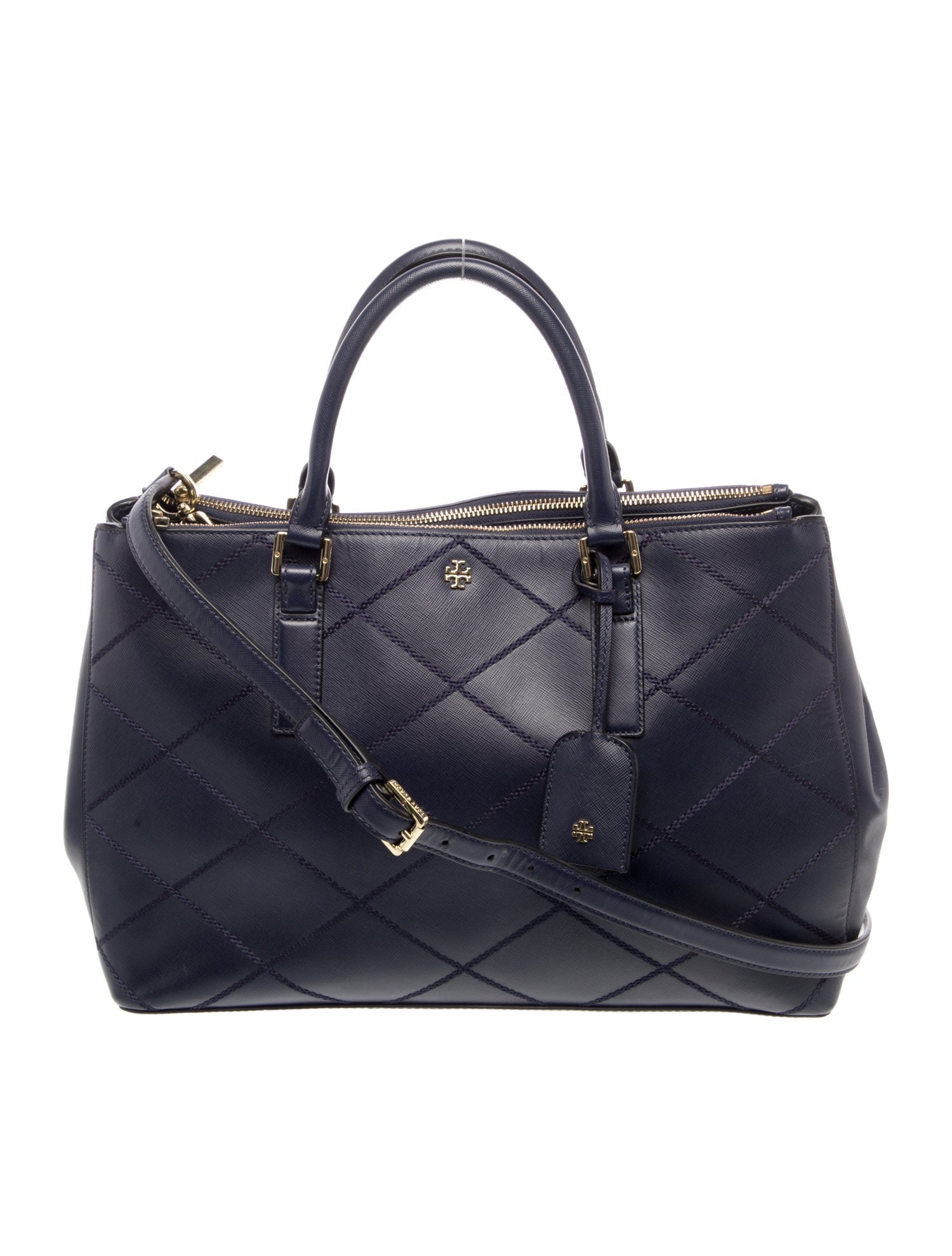 Tory Burch Saffiano Leather Weekender Bag