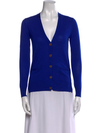 Tory Burch Merino Wool V-Neck Sweater