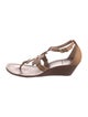 Tory Burch Leather T-Strap Sandals