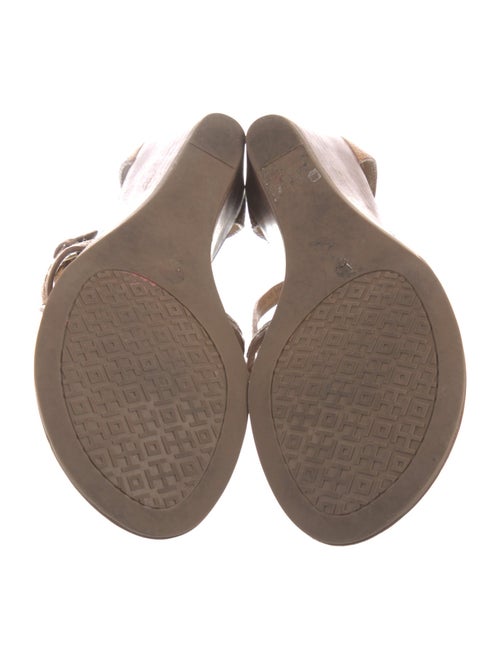 Tory Burch Leather T-Strap Sandals