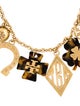 Tory Burch Resin 'Lucky Charm' Collar Necklace