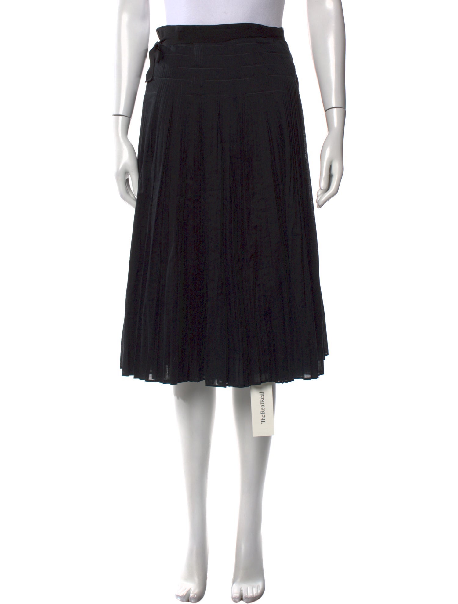 Tory Burch Pleated Accents Knee-Length Skirt w/ Tags