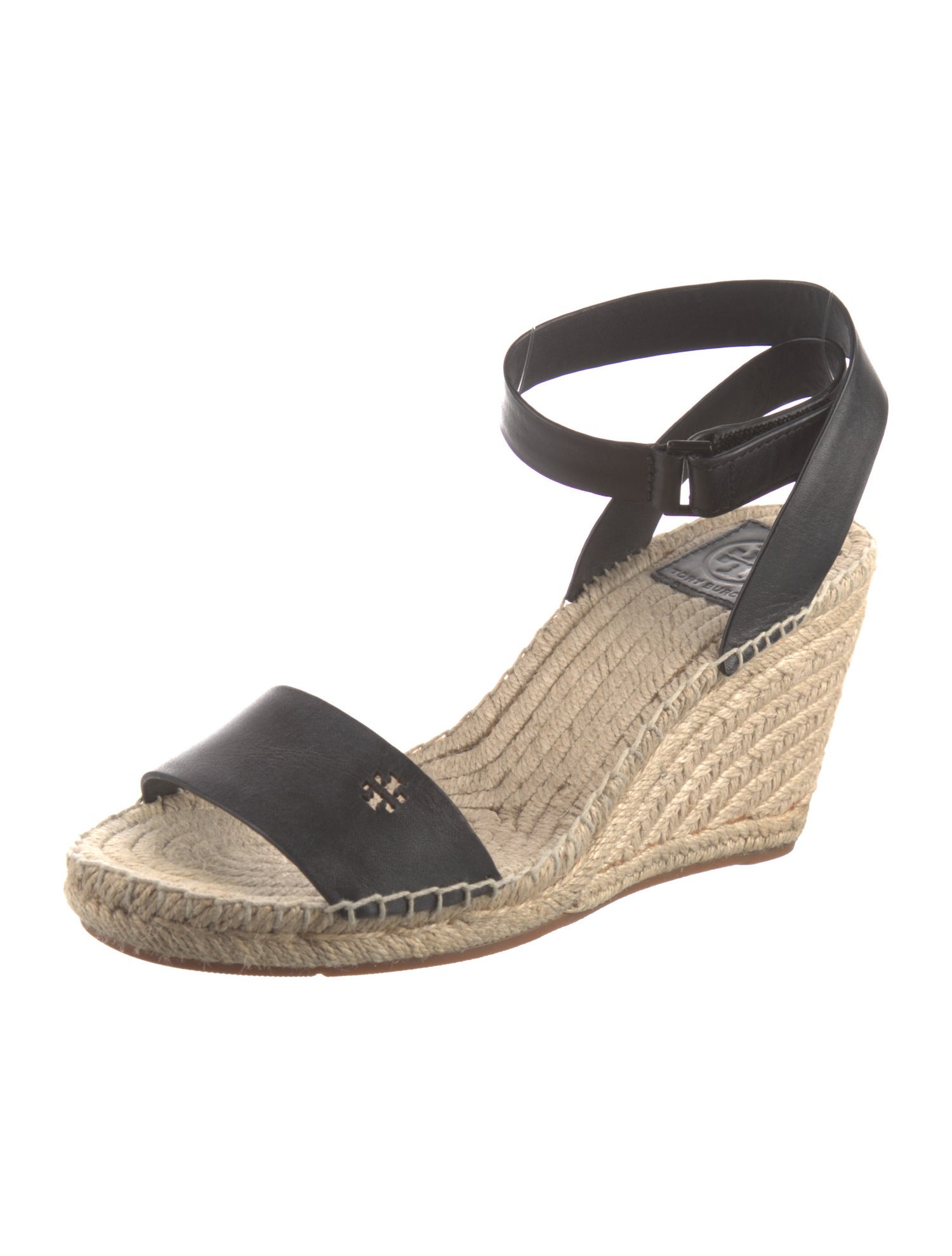 Tory Burch Leather Espadrilles
