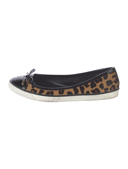 Tory Burch Ponyhair Printed Sneakers