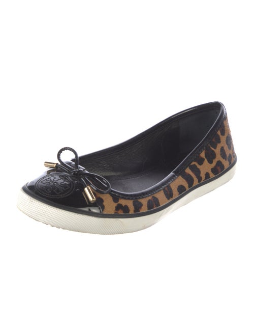 Tory Burch Ponyhair Printed Sneakers