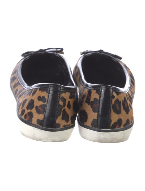 Tory Burch Ponyhair Printed Sneakers