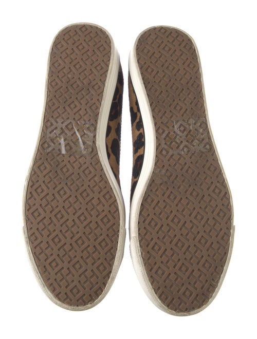 Tory Burch Ponyhair Printed Sneakers