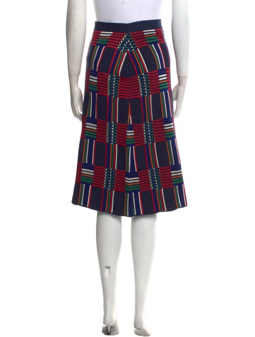 Tory Burch Striped Knee-Length Skirt