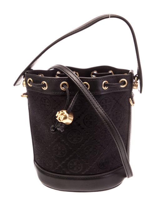 Tory Burch Leather Bucket Bag