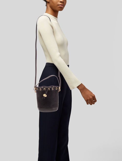 Tory Burch Leather Bucket Bag