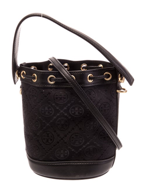 Tory Burch Leather Bucket Bag