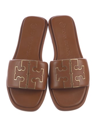 Tory Burch Leather Slides