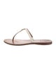 Tory Burch Leather T-Strap Sandals