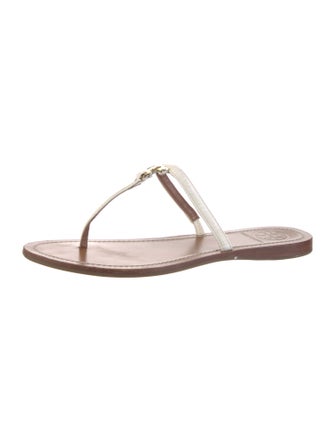 Tory Burch Leather T-Strap Sandals