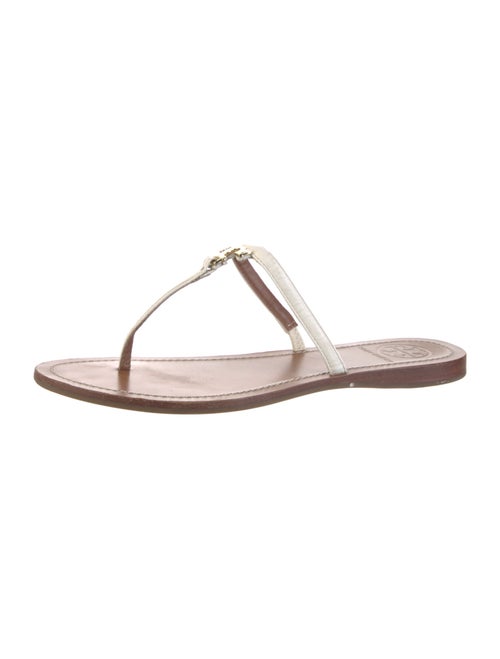 Tory Burch Leather T-Strap Sandals