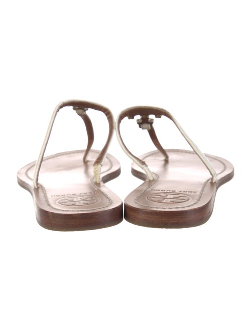 Tory Burch Leather T-Strap Sandals